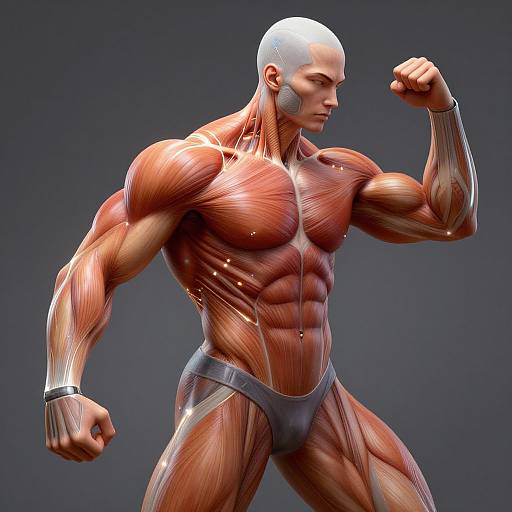 AI-Enhanced Muscle Growth Transformation