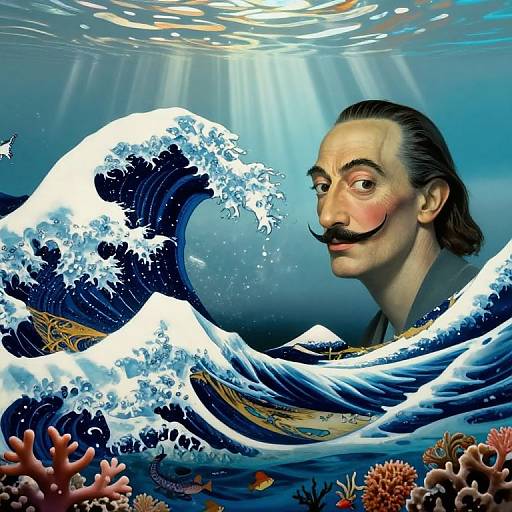 Surreal Underwater Dreamscape Fusion