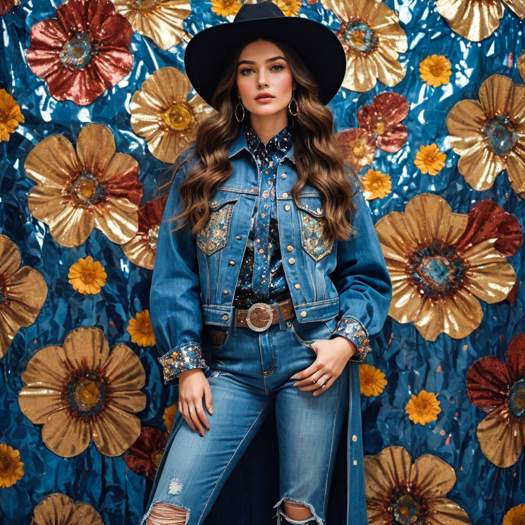 Western Chic: Artistic Cowboy Fashion