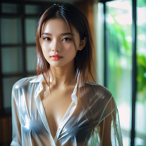 Elegant Portrait of a Young Woman