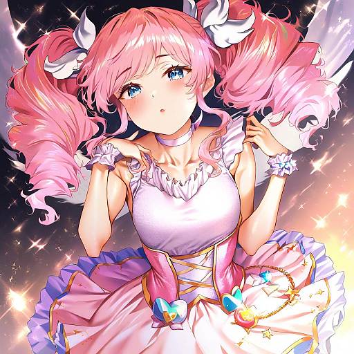 Illustration of Amahane madoka, aikatsu! (series) in the style of Sunhyun