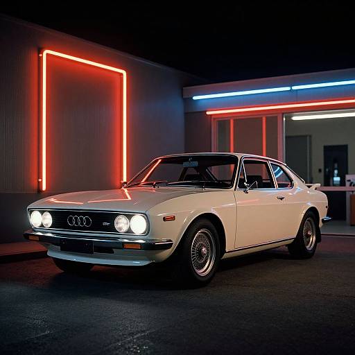 1977 Audi RS8 in Neon Light
