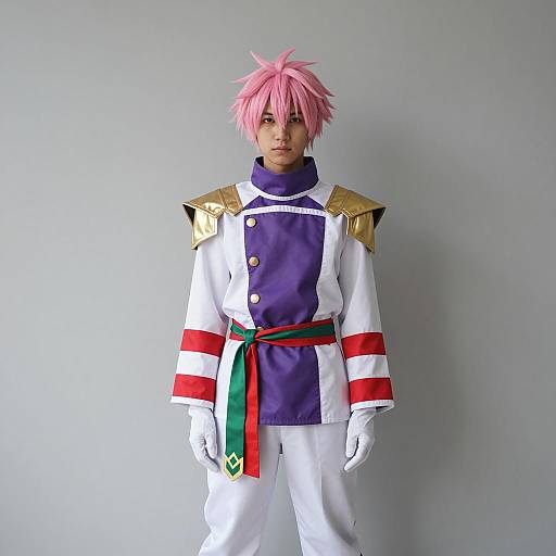 Hisoka Cosplay Costume Full Body Shot