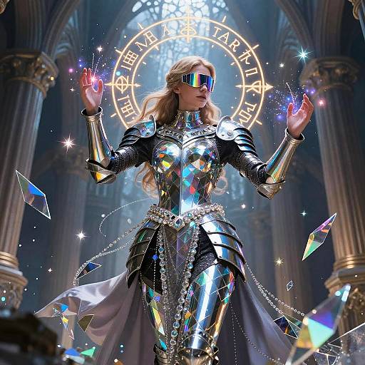 Prismatic Mirror Sorceress in Cathedral