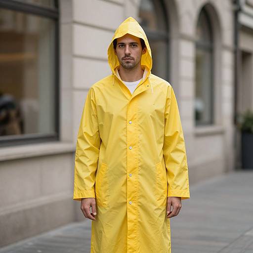 Yellow Raincoat Rainbow Costume