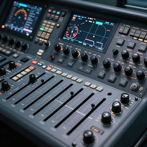 Intricate Dashboard with Controls