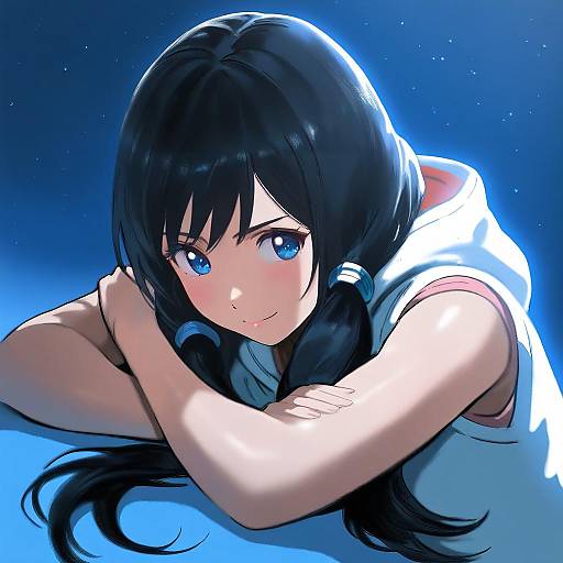 Illustration of Amano hina (tenki no ko), tenki no ko in the style of Dopey (dopq)