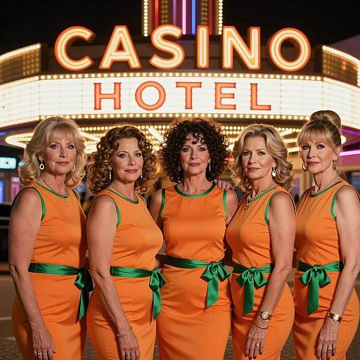 Sisterhood at the Casino Lights