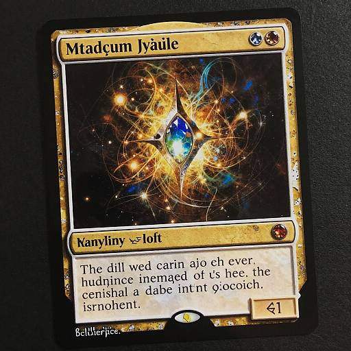 Ancient Artifact MTG Card Design