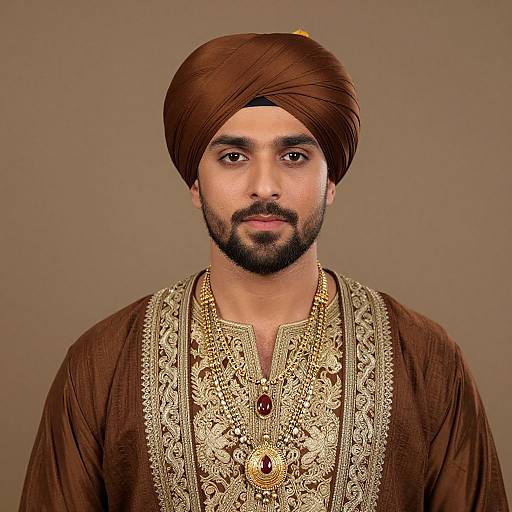 Realistic Male in Jubba Costume