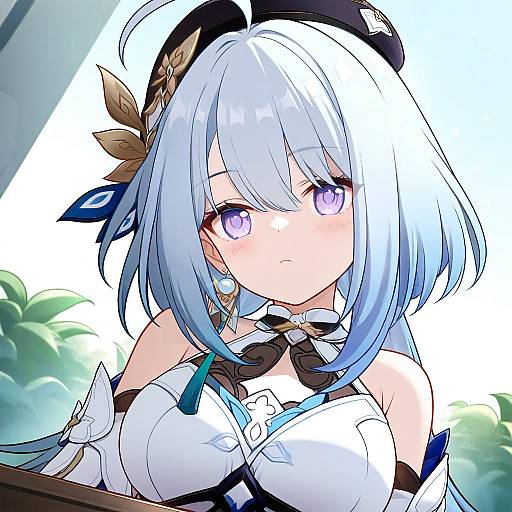 Illustration of Griseo, honkai (series) in the style of Kadose ara