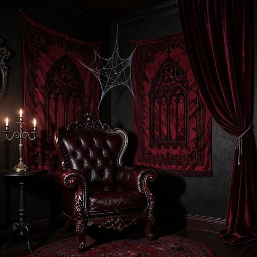 Gothic Dorm Room Design