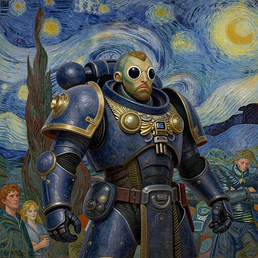 Grimdark Adeptus Astartes Masterpiece