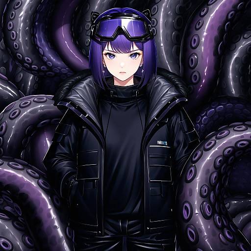 Illustration of Andreana (arknights), arknights in the style of Kionant