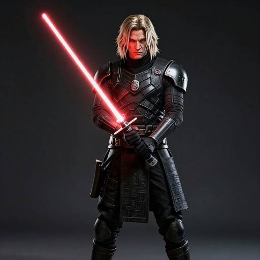 Futuristic Samurai Paper Kylo Ren