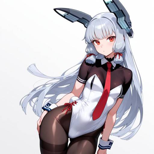 Stylish Girl in Adapted Costume