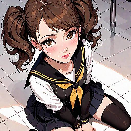 Anime Character Rise Kujikawa Portrait