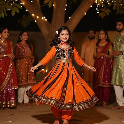 Festive Punjabi Suit for Gemini Girl