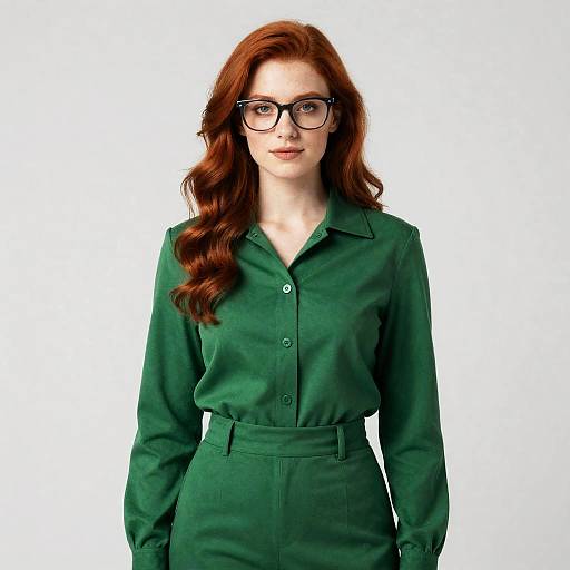 Female Riddler Costume with Glasses