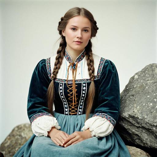 19th Century Alpine Folk Dress Inspiration