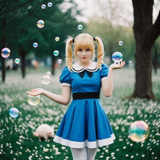 Blonde Girl in Bubbles PPG Cosplay
