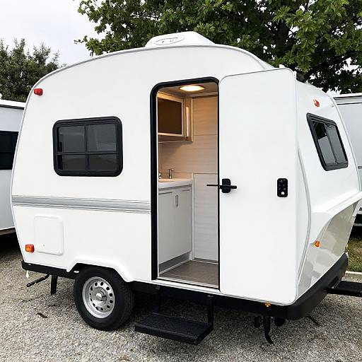 Compact Travel Trailers with Bathroom