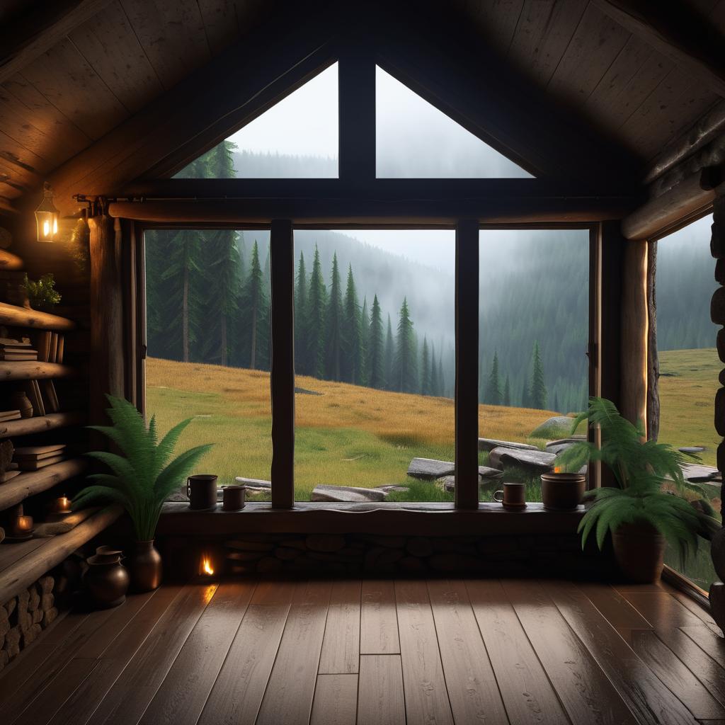 Cozy Mountain Cabin with Magical Atmosphere