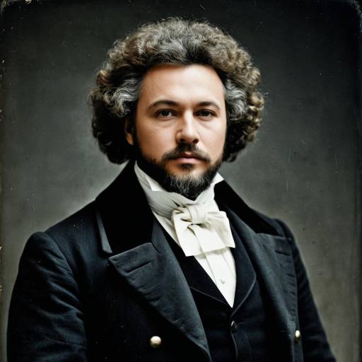 19th Century Portrait of Modest Mussorgsky