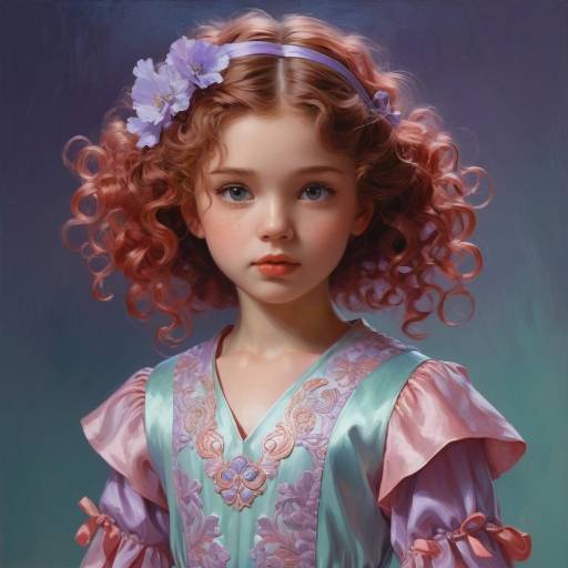 Epic Portrait of a Young Girl in Jumpsuit