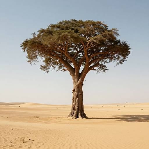 Surreal Ancient Egypt Sequoia Wasteland