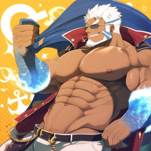 Illustration of Aegir (housamo), tokyo afterschool summoners in the style of Jinguu (4839ms)