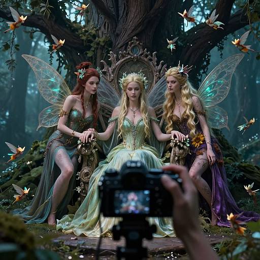 Faerie Queen's Arbor Throne Scene