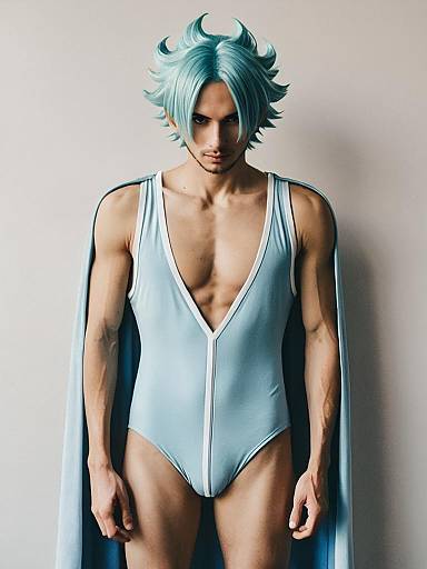 Man in Zephyr One Piece Cosplay Costume