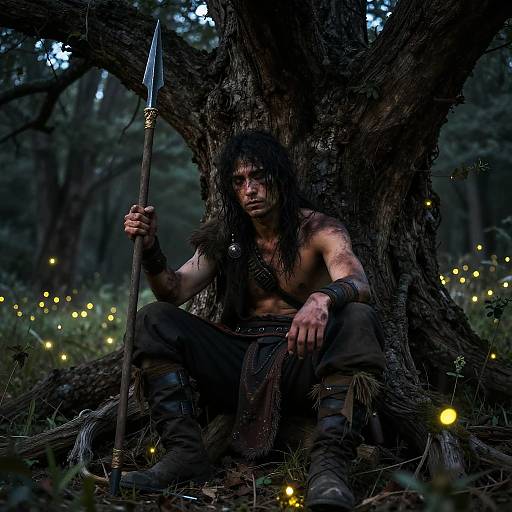 Defeated Warrior by Twisted Tree