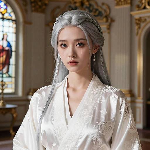 Ultra-Realistic Portrait in Luxurious Setting