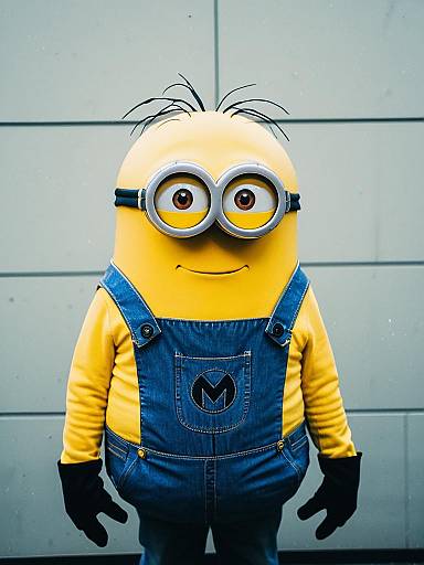 Realistic Minion Costume Editorial