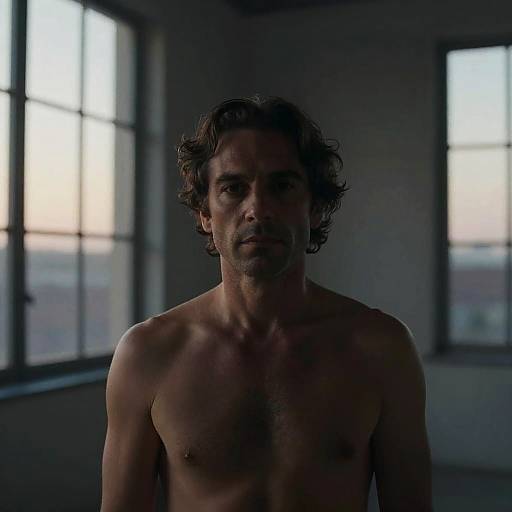 Intimate Low-Key Fine Art Portrait