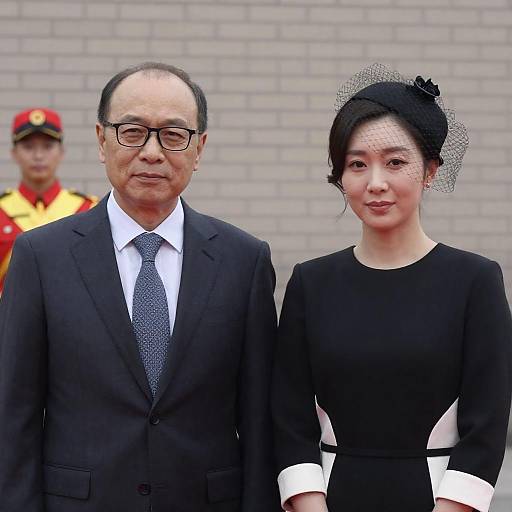 Couple Portrait with Blurred Background