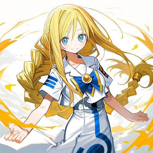 Illustration of Alicia florence, aria (manga) in the style of Kokaki mumose