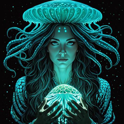 Enchanting Portrait of a Sea Witch Enchanting Portrait of a Sea Witch