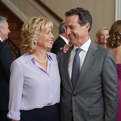 Charming Couple in Elegant Setting