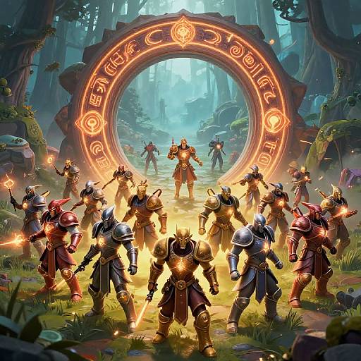 Solo Leveling Army Portal Emergence