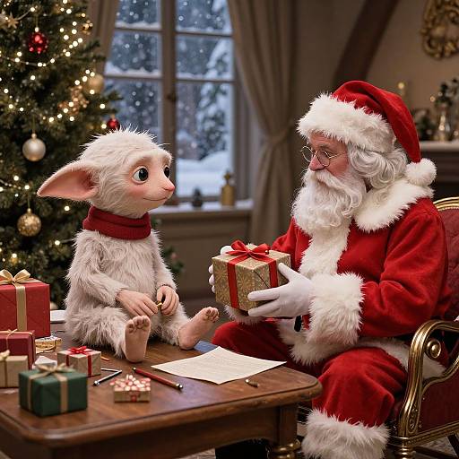 Dobby and Santa's Festive Workshop