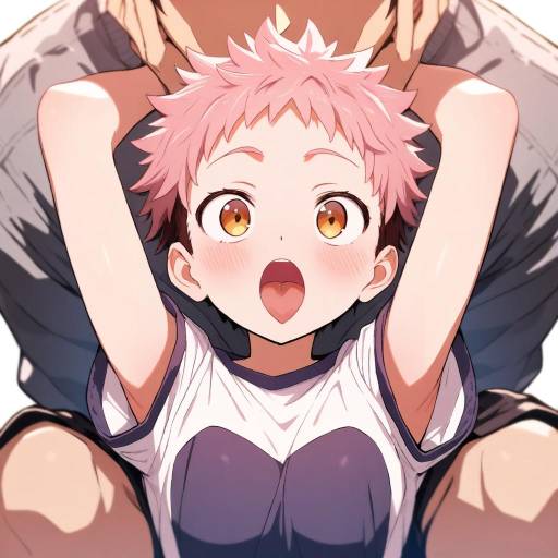 Dynamic Duo: Yuuji and Adorable Girl