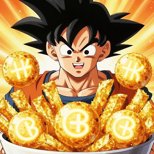 Dragon Ball Inspired Crispy Fries