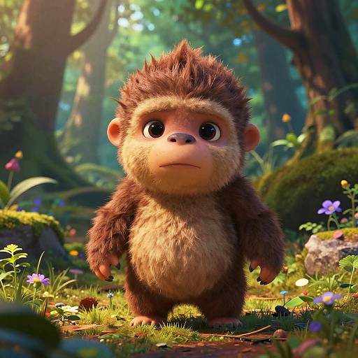 Adorable Yet Unnerving Baby Sasquatch