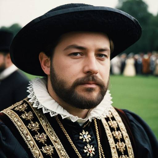 Henry VIII Themed Fancy Dress Portrait