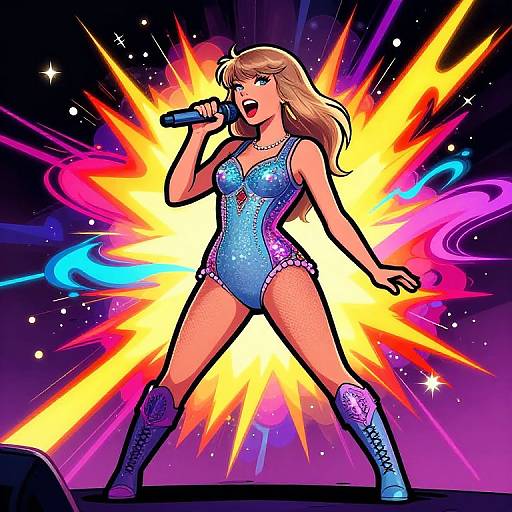 Taylor Swift Comic Book Cover