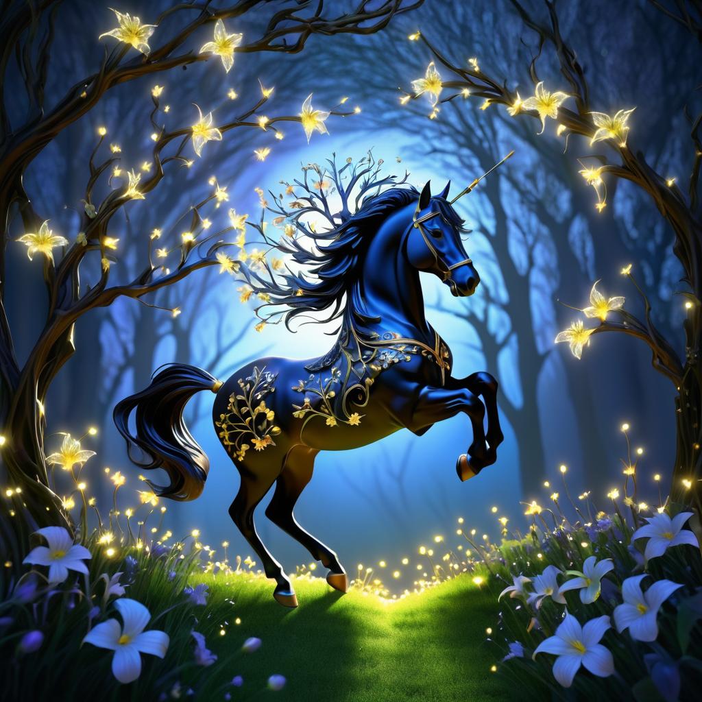 Enchanting Fantasy Art: Centaur Luminism