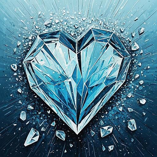 Crystal Heartbreak Illustration